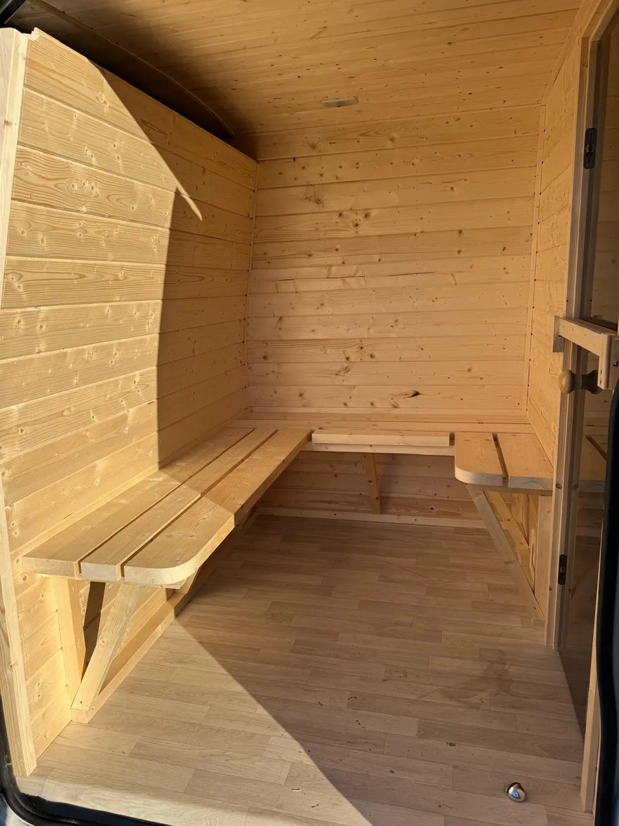 Mobile Sauna Van - Nissan NV400 - Wood Fired - Image 4