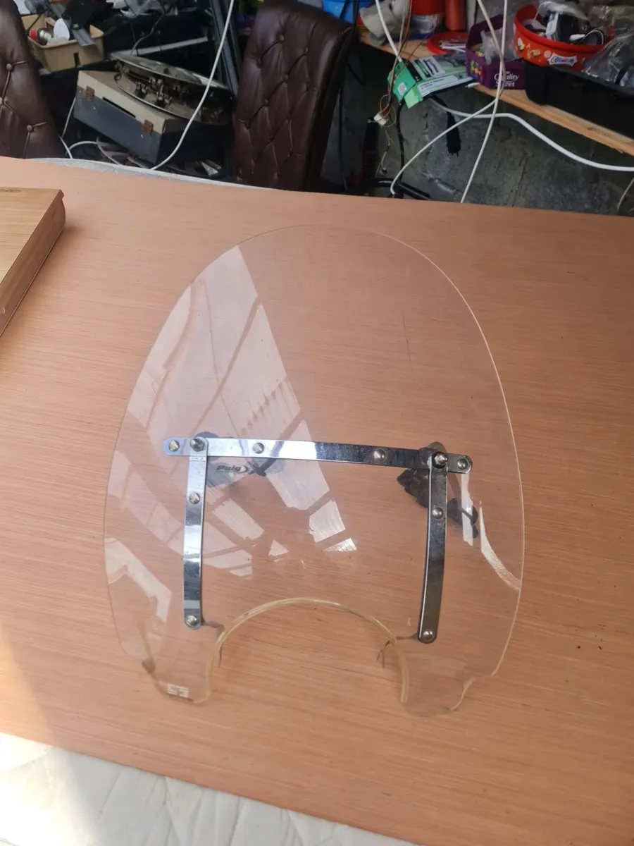 screen for motorcycle suit  bike round head lamp - Image 1