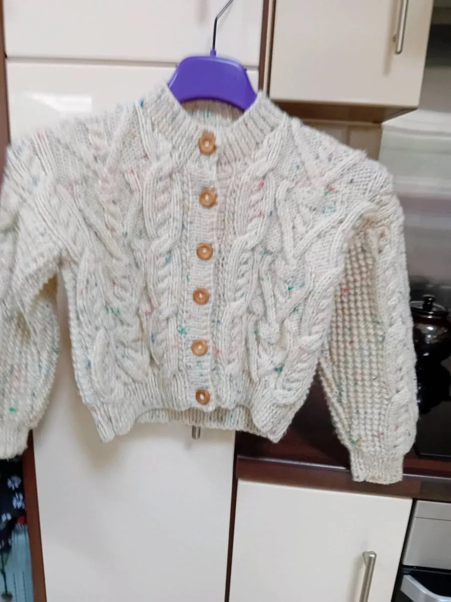 ARRAN CARDIGAN AND JUMPER BOTH NEW - Image 1