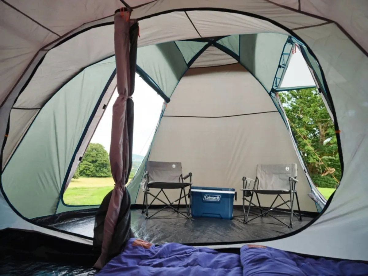 Coleman Waterfall 5 Family Tent (mint con) - Image 4