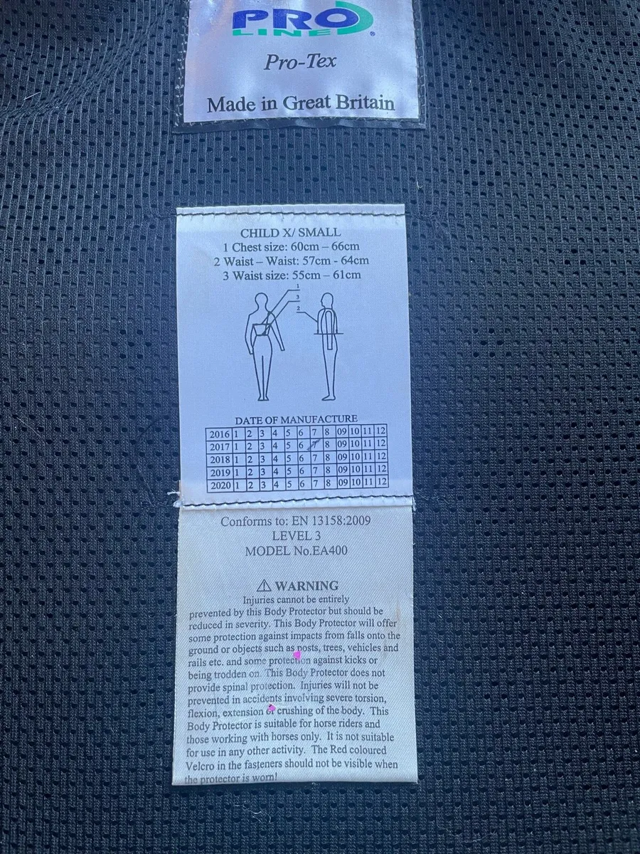 Riding back protector Child - Image 2