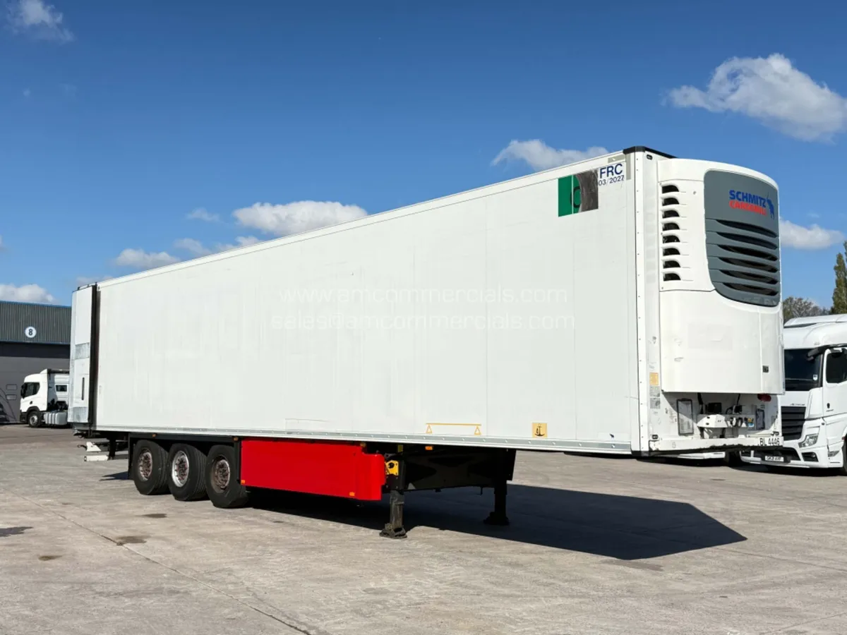 2016 SCHMITZ CARGOBULL MEAT RAILER FRIDGE TRAILER - Image 1