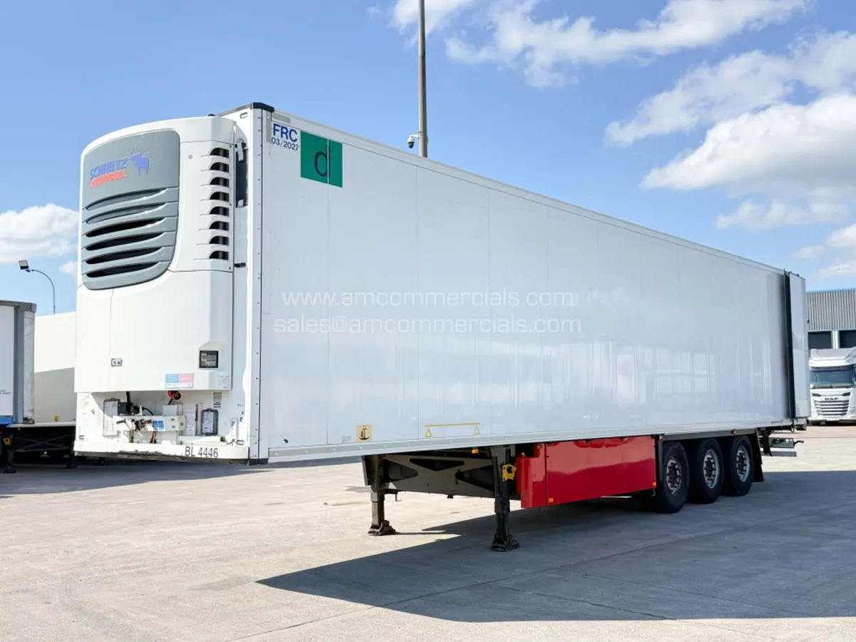 2016 SCHMITZ CARGOBULL MEAT RAILER FRIDGE TRAILER - Image 3