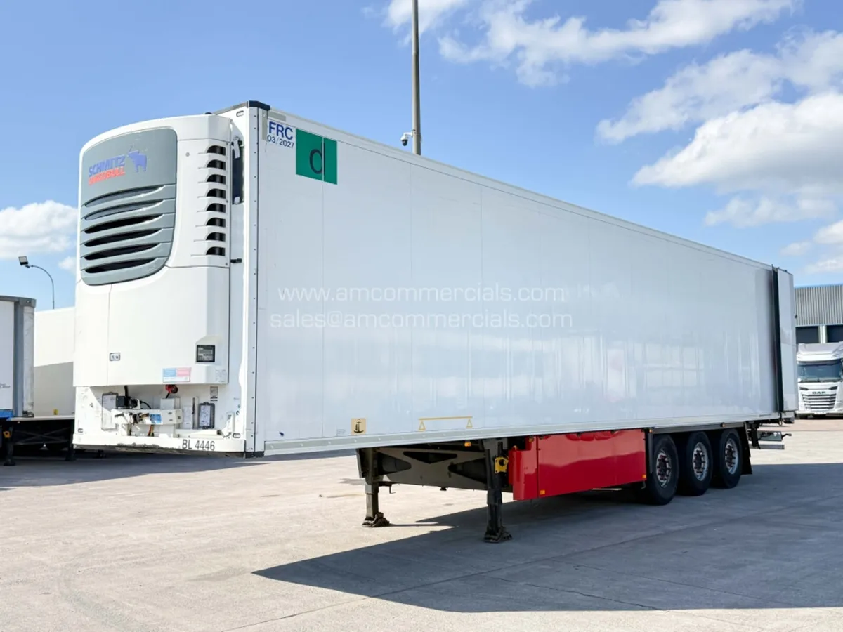 2016 SCHMITZ CARGOBULL MEAT RAILER FRIDGE TRAILER - Image 3