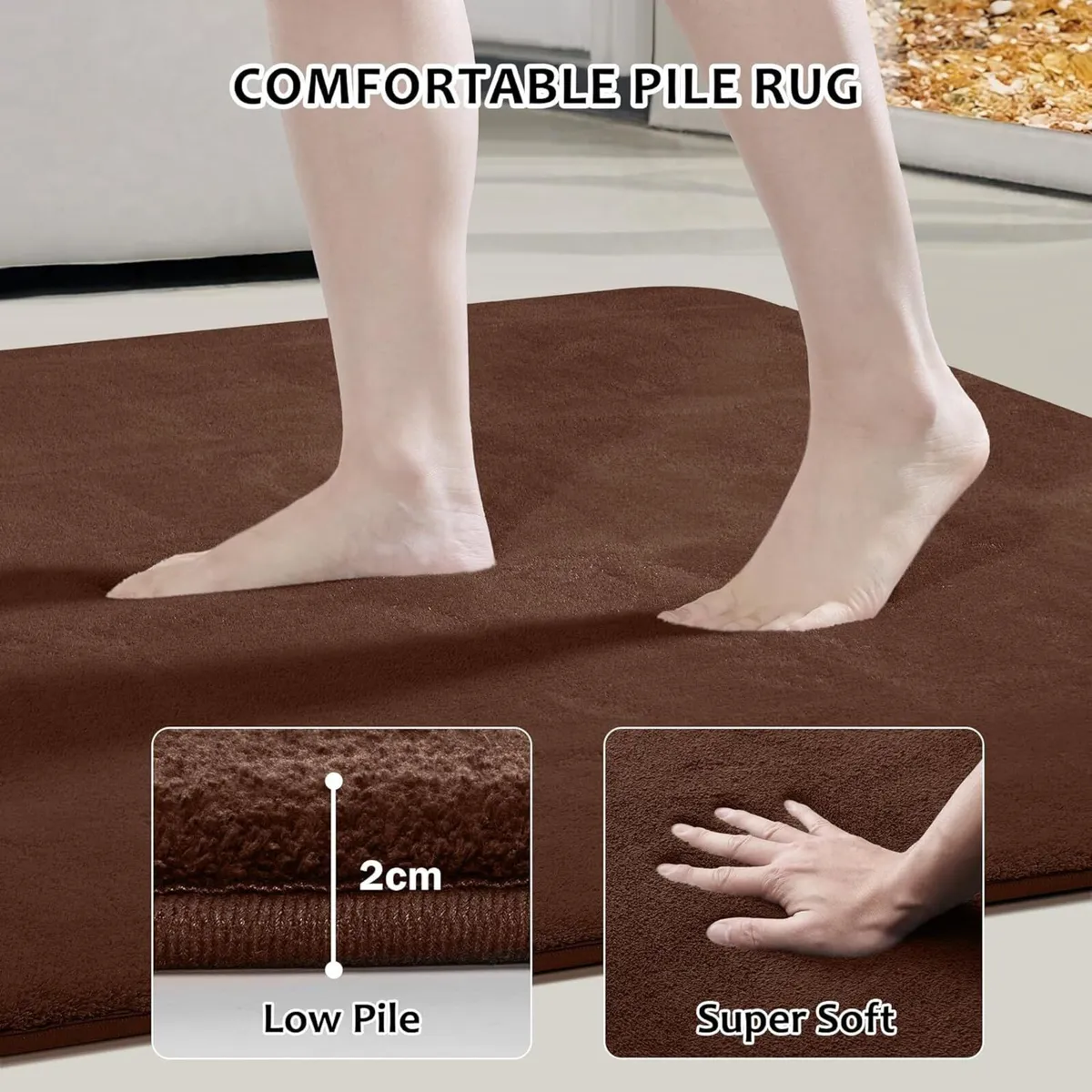 Carpet Rugs Living Room Large 160 X 230 cm Anti - Image 3