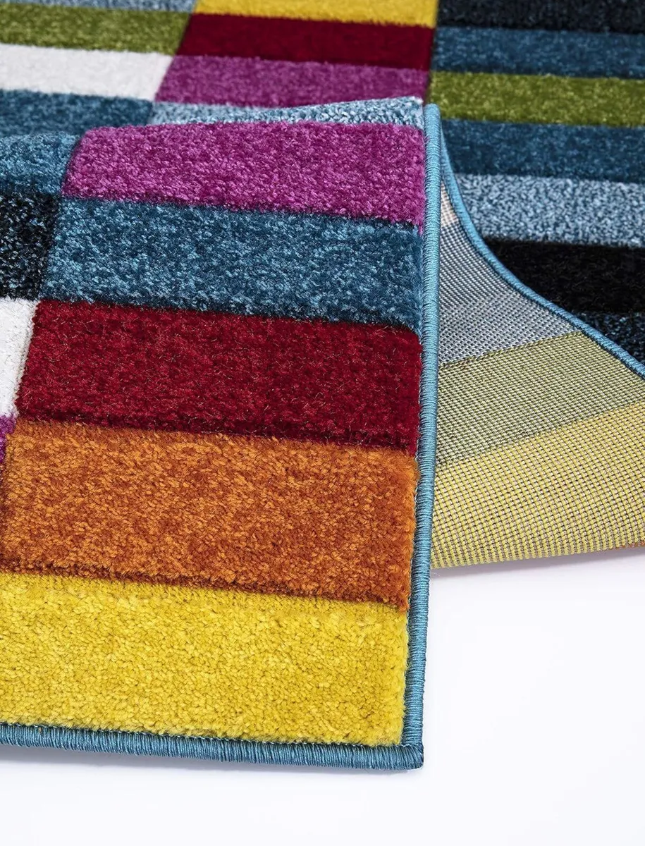 Multicoloured Large Rugs for Living Room Soft - Image 3