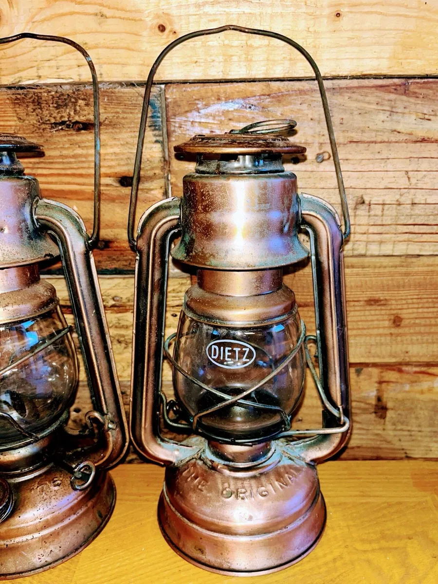 Pair of vintage copper lanterns - Image 3