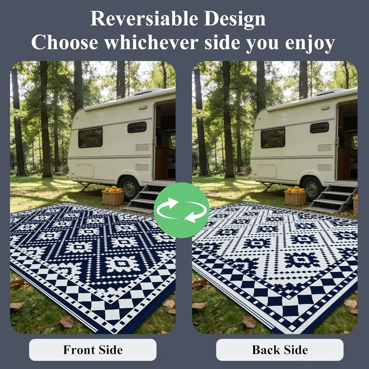 Waterproof Outdoor Rug Weather and UV Resistant - Image 4