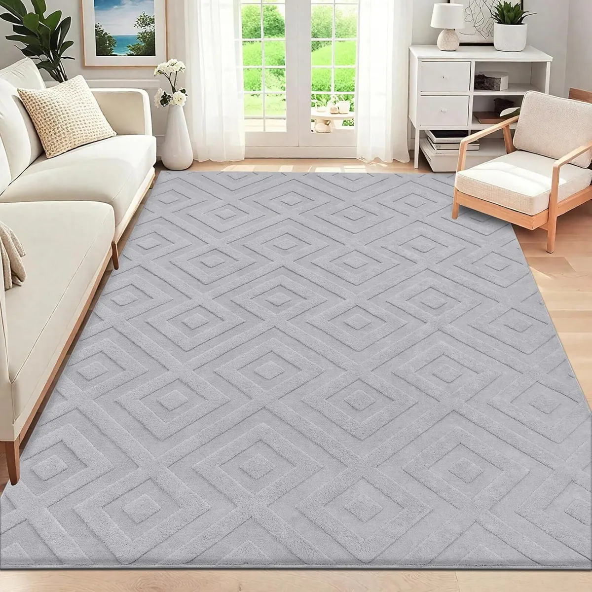 Rugs for Living Room 160x230 cm Large Soft Short - Image 1