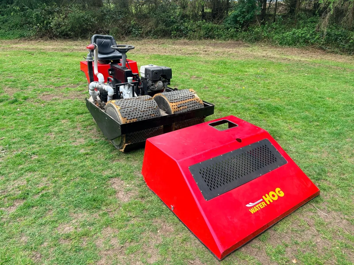 Water hog removes excess surface water - Image 1