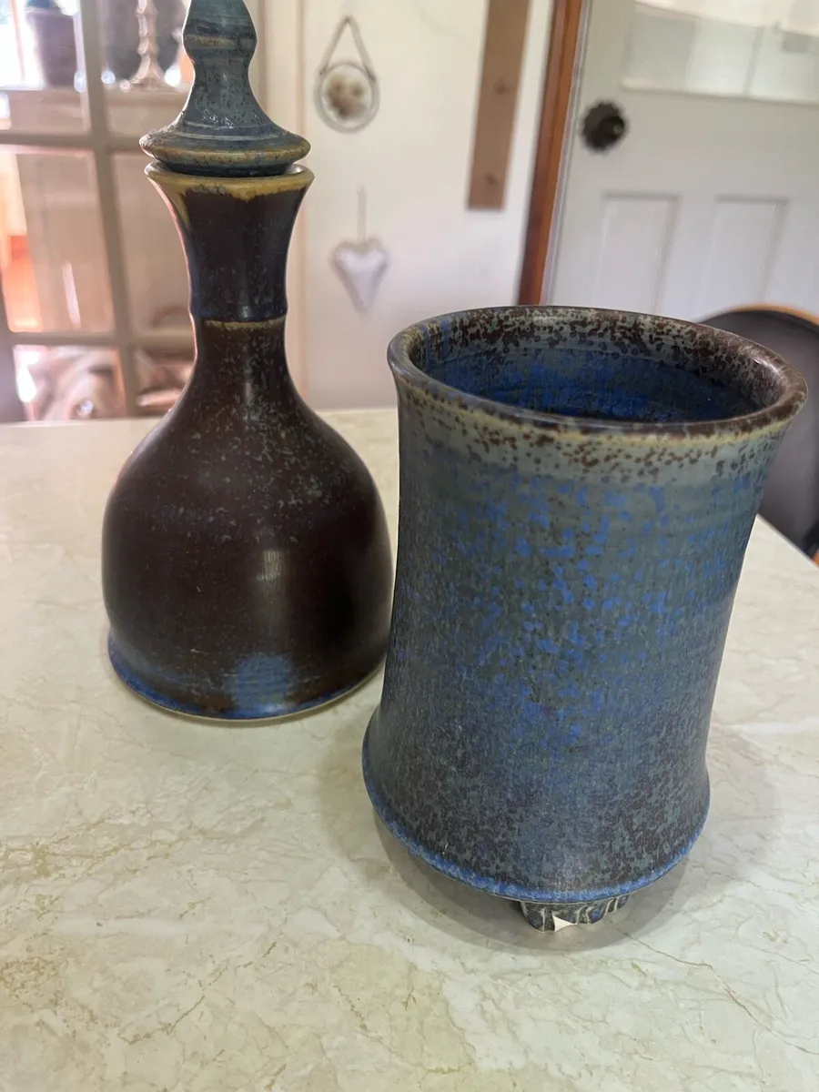 Handmade vingerette & utensils holder