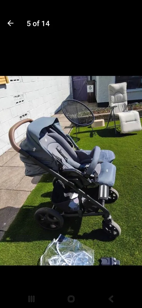 Joie travel pram set - Image 4