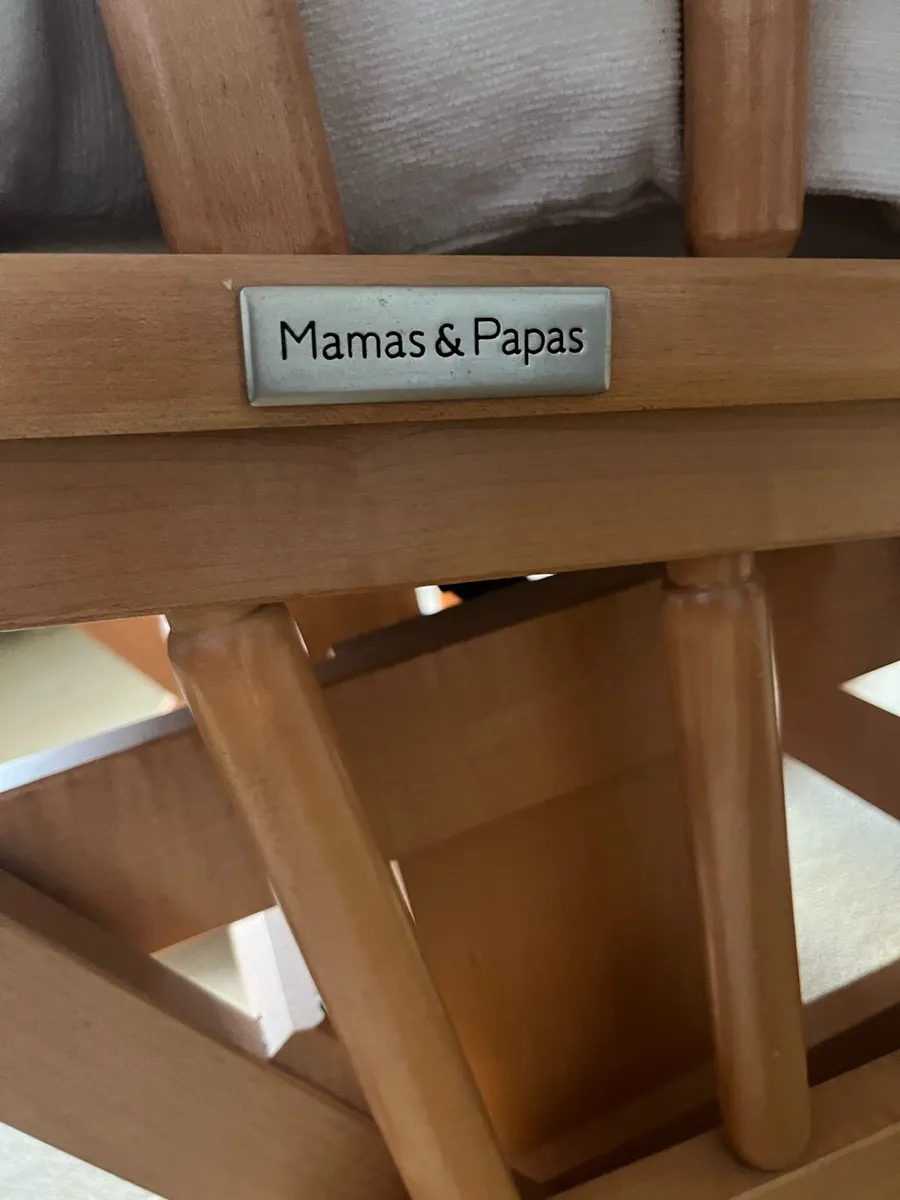 Mamas & Papas nursing chair & foot stool - Image 3