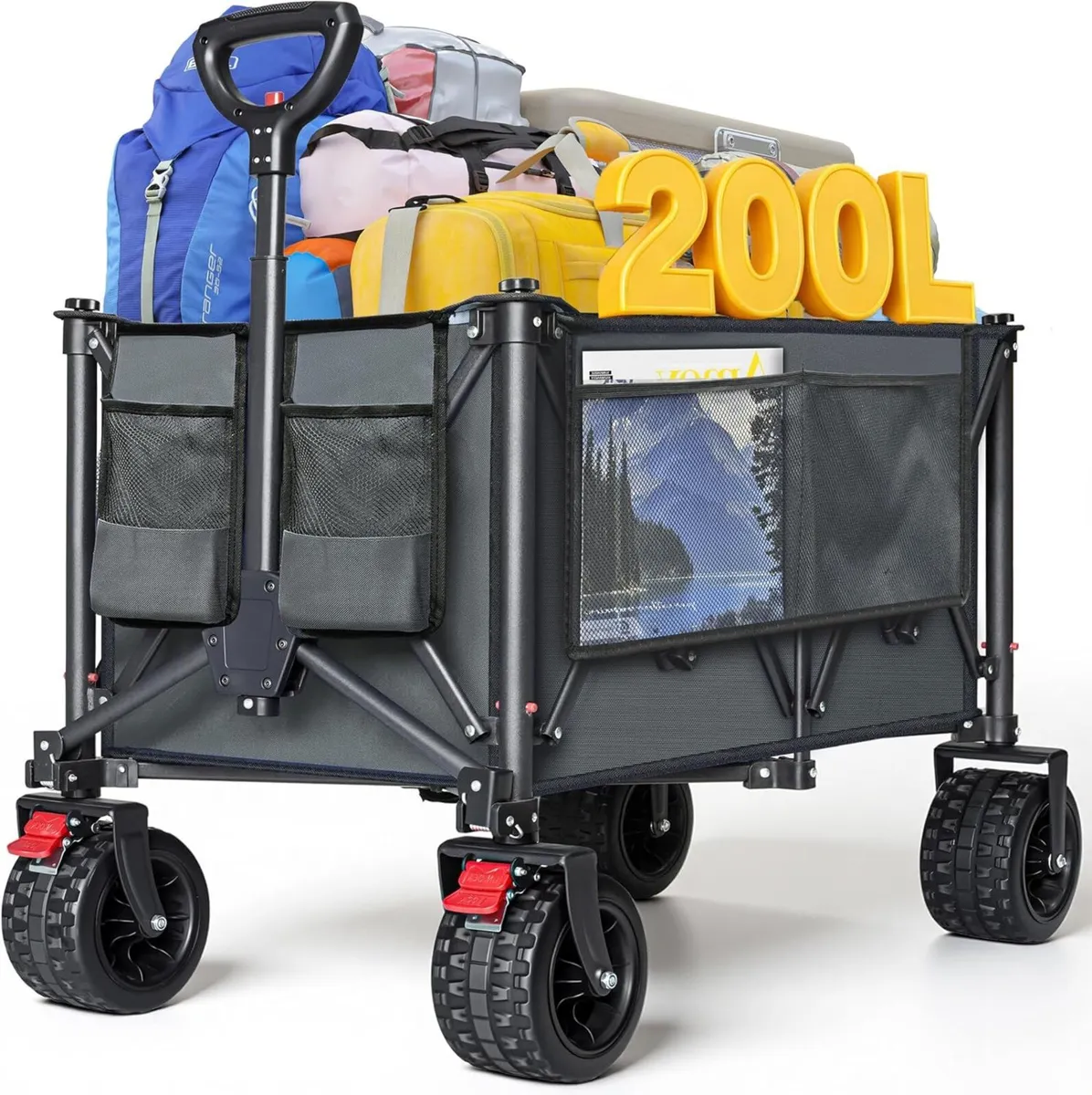 200L Festival Trolley on Wheels 200KG Folding - Image 1