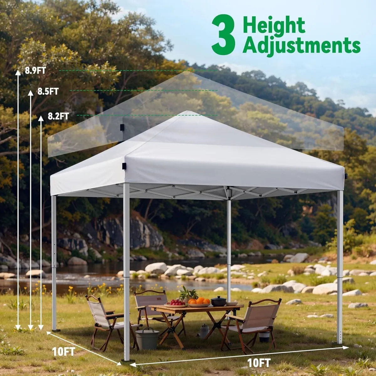 Pop Up Gazebo 3m x - Instant Setup Portable with - Image 3