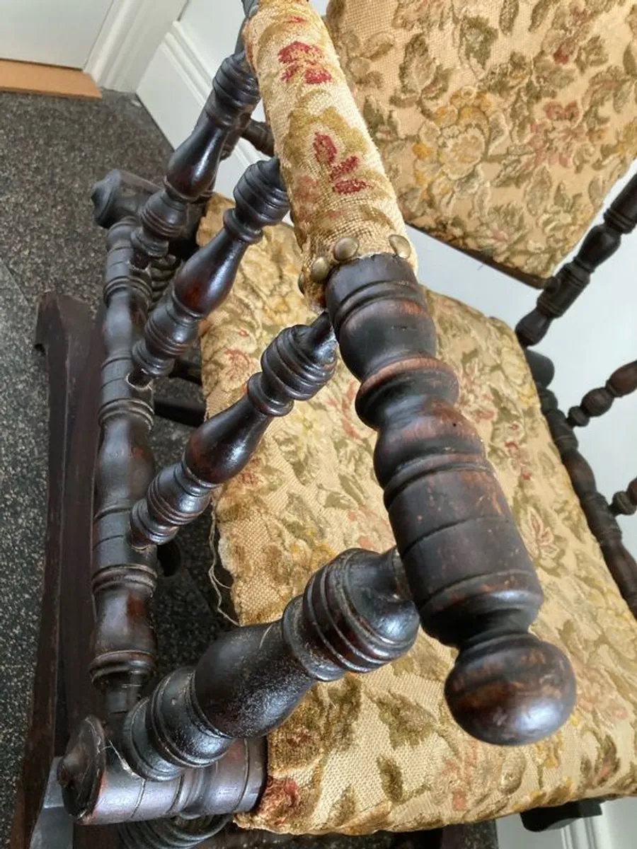 Antique Rocking Chair - Image 3