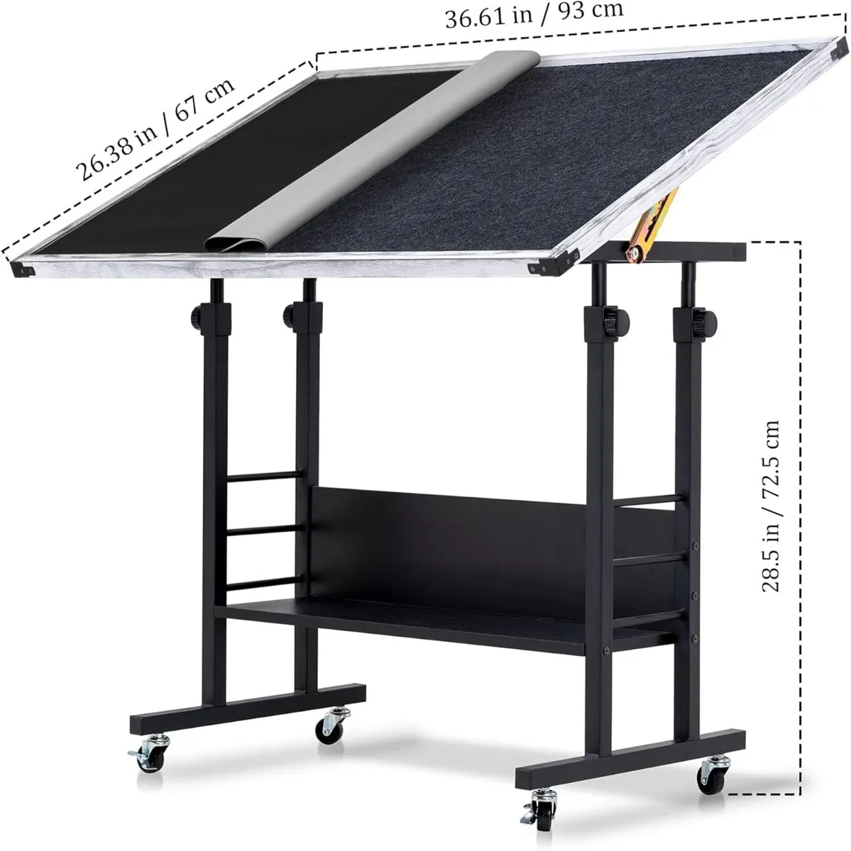 Becko Jigsaw Puzzle Table Tilting with Height - Image 3