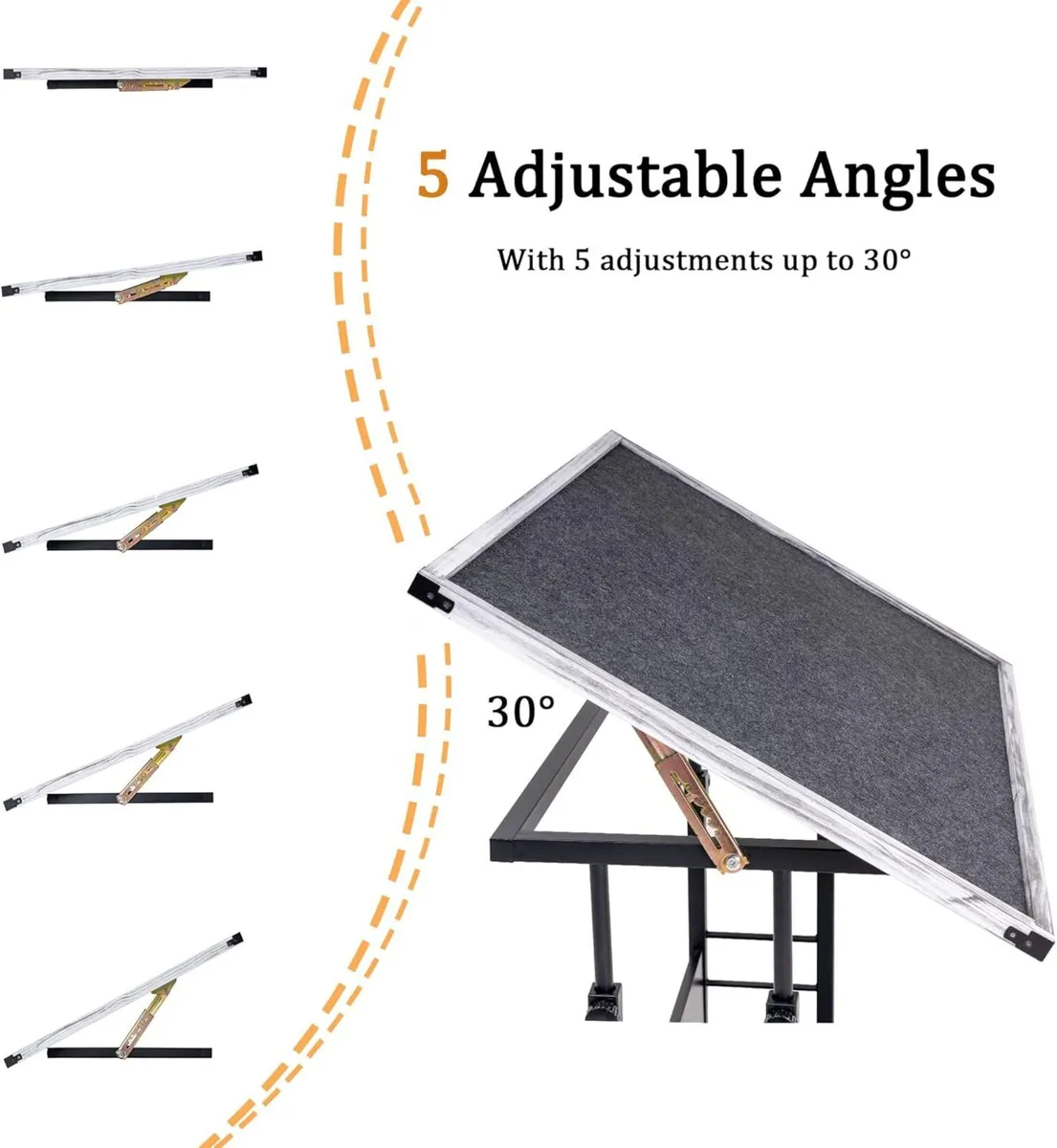 Becko Jigsaw Puzzle Table Tilting with Height - Image 4