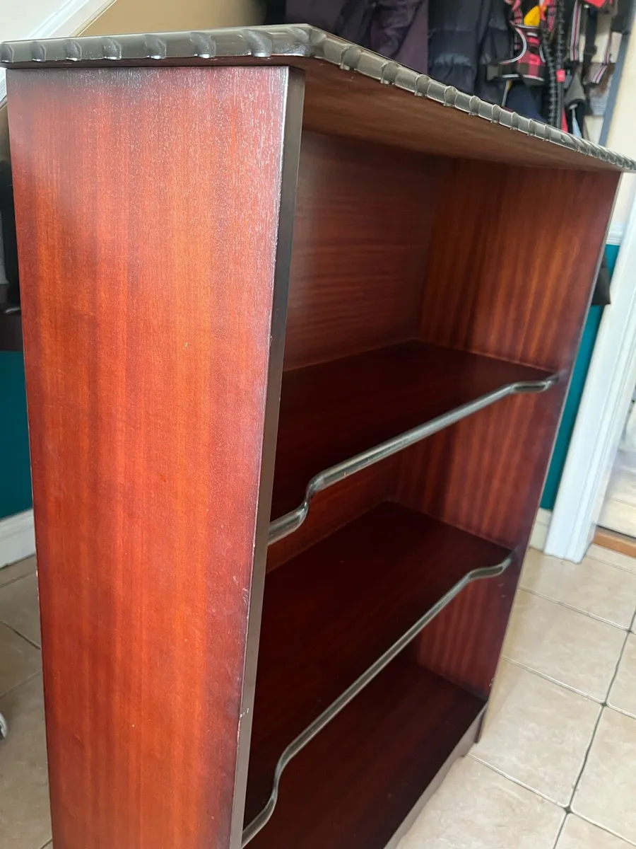 Mahogany book shelf - Image 3