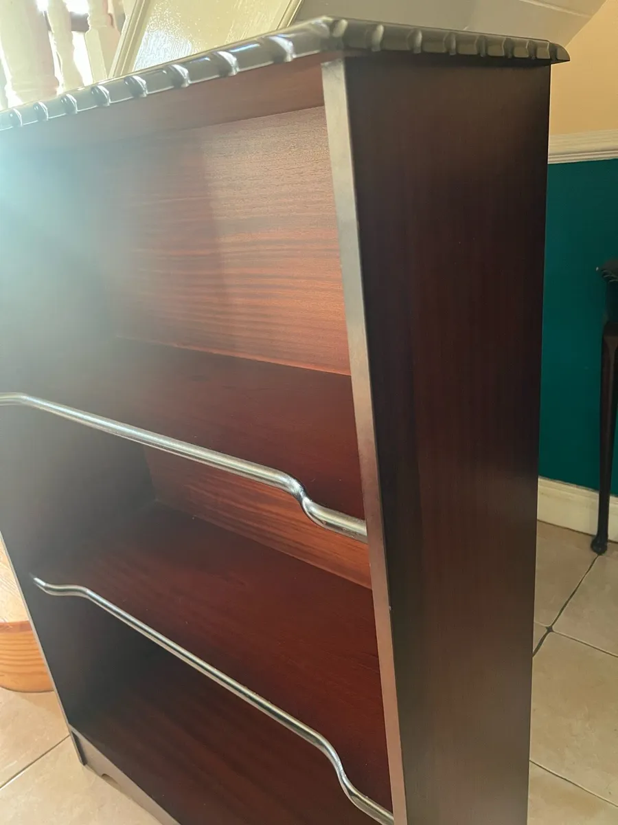 Mahogany book shelf - Image 4