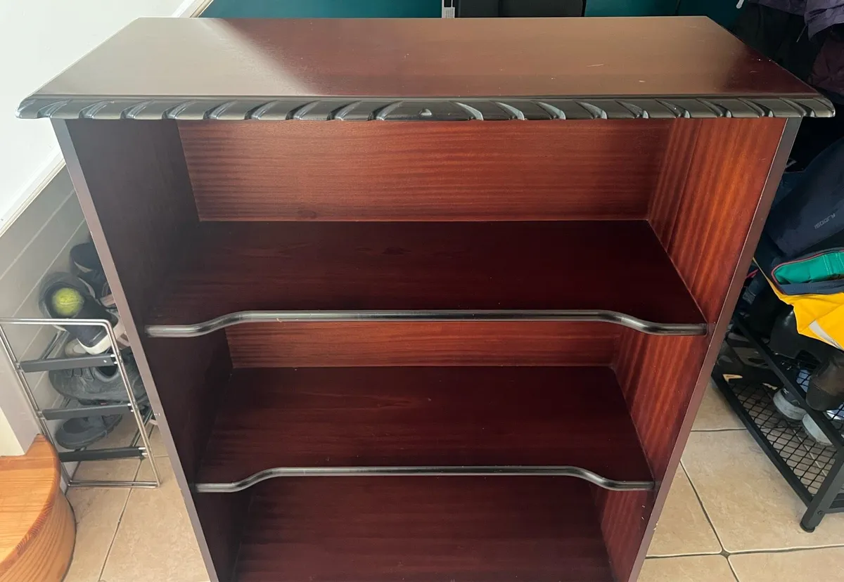 Mahogany book shelf - Image 1