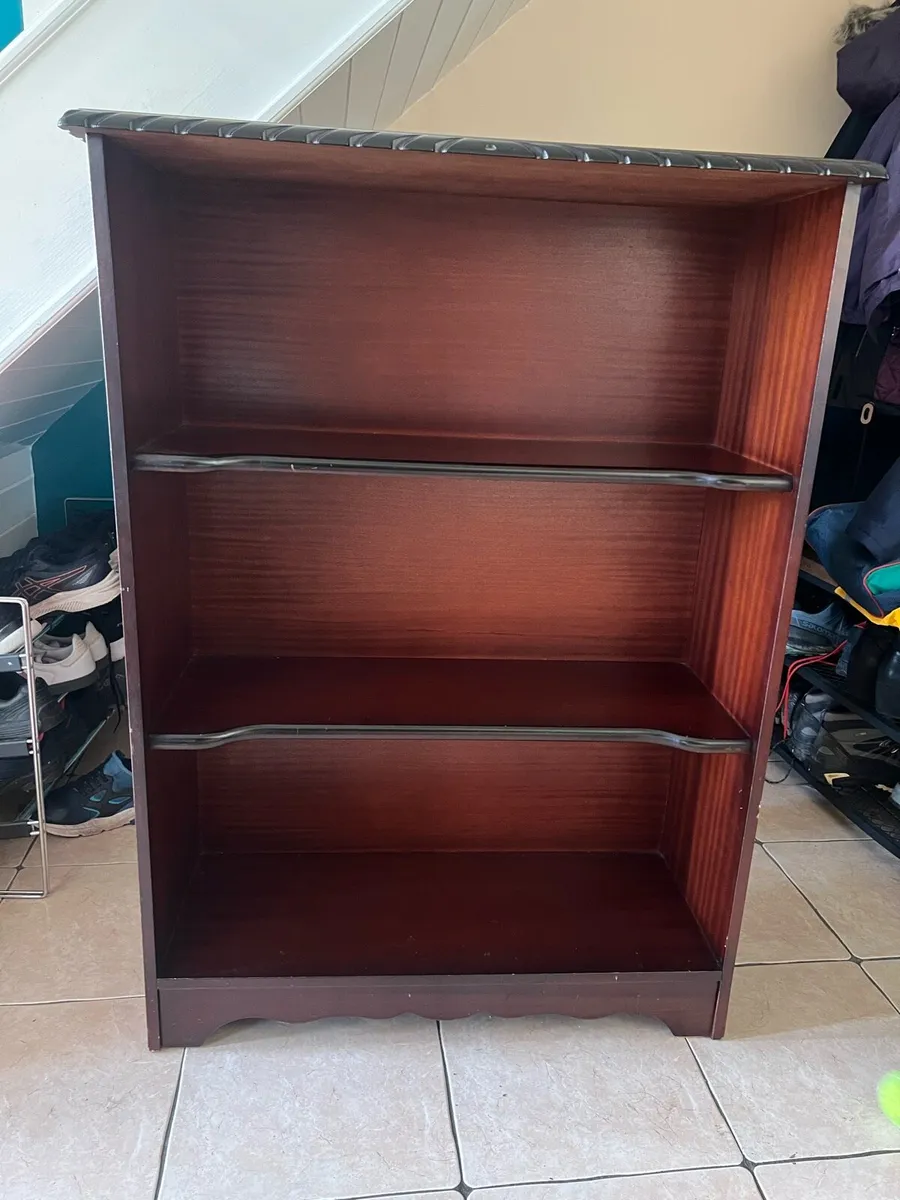 Mahogany book shelf - Image 2