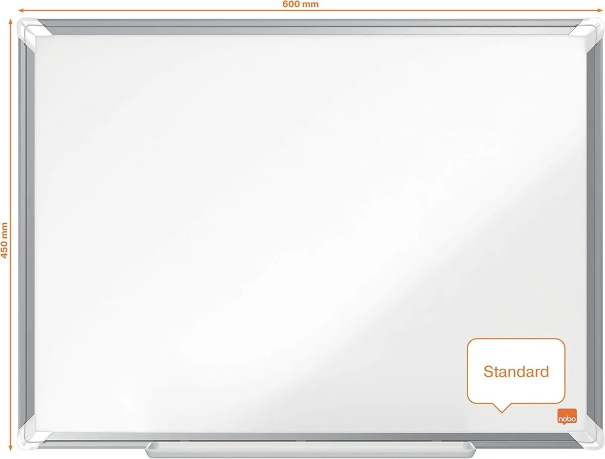 Melamine Whiteboard Non-Magnetic x 1000mm - Image 3