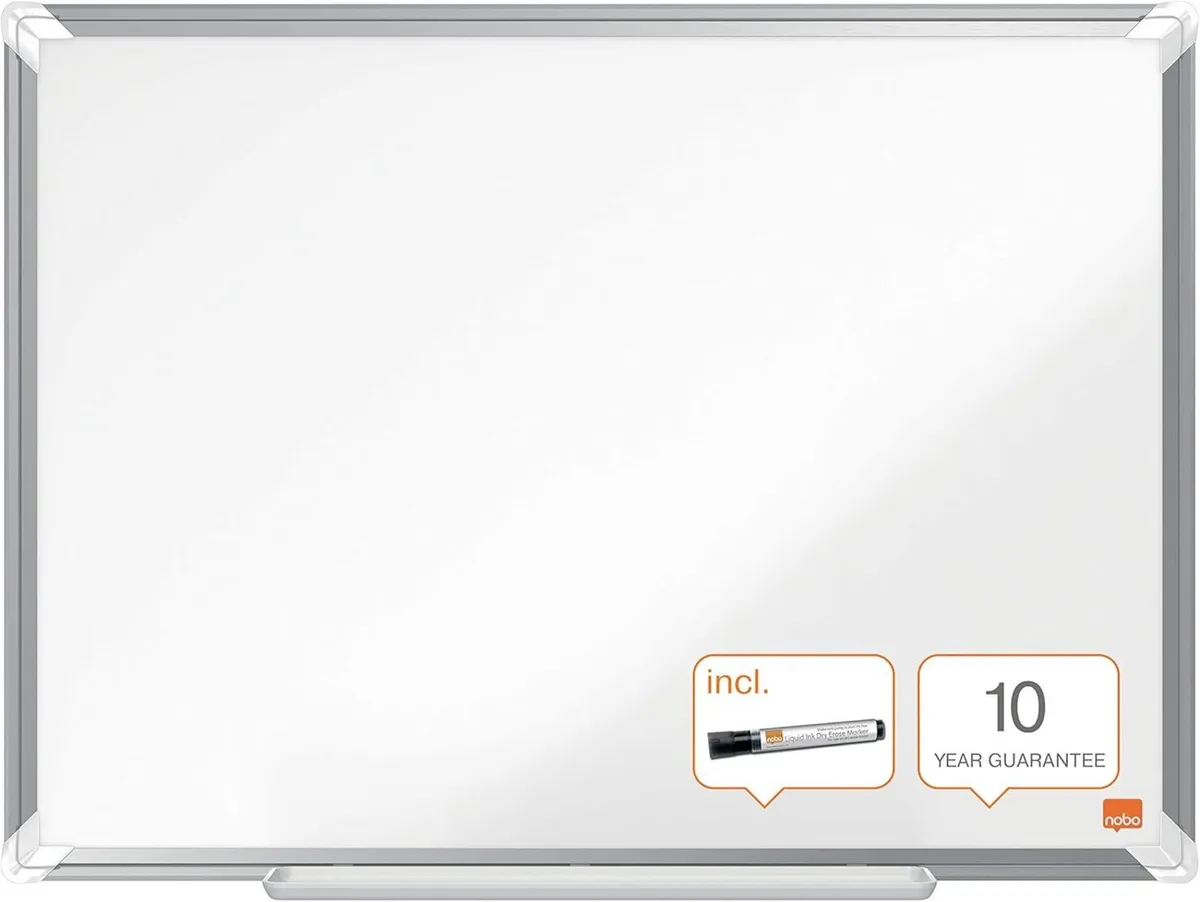 Melamine Whiteboard Non-Magnetic x 1000mm - Image 4