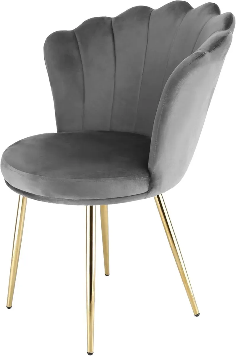 Genesis Flora Accent Chair with Petal Back - Image 1