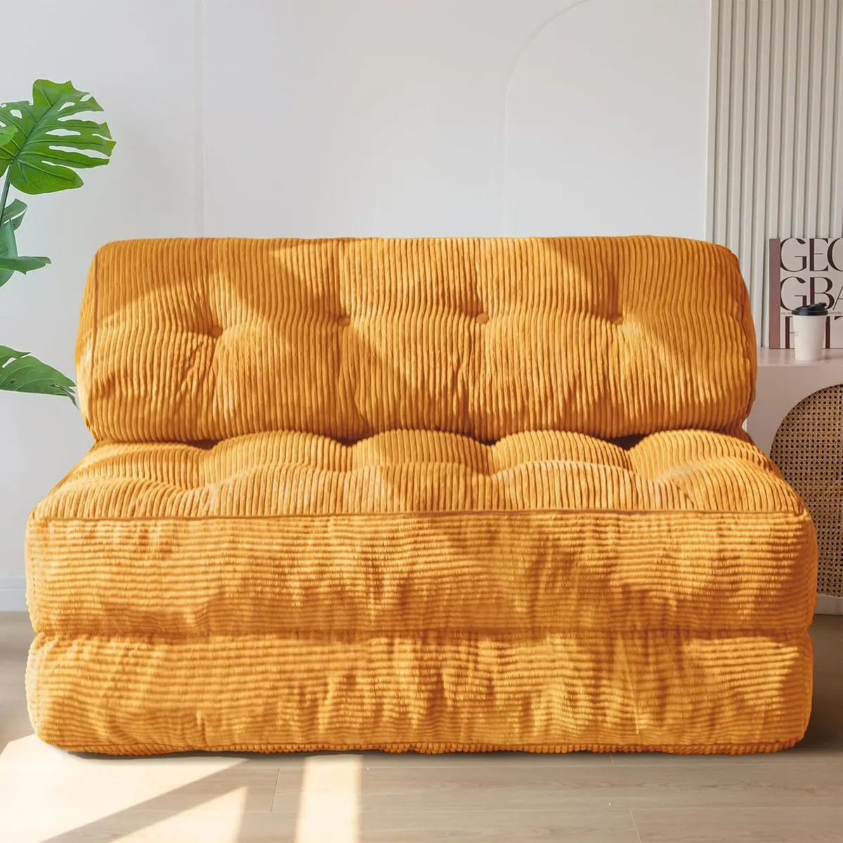 Folding Sofa Bed Convertible Sleeper Chair with - Image 1