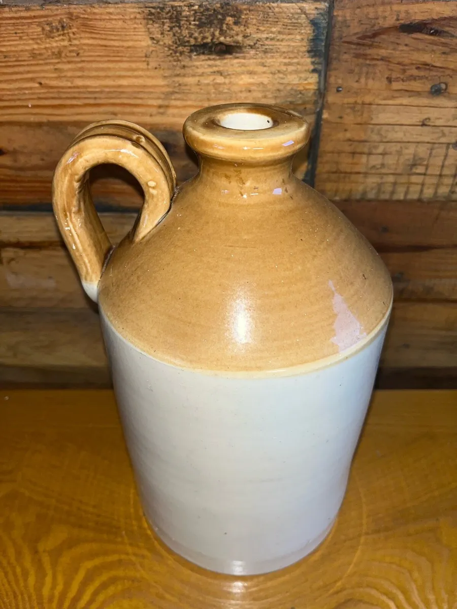Antique Stoneware flagon - Image 3