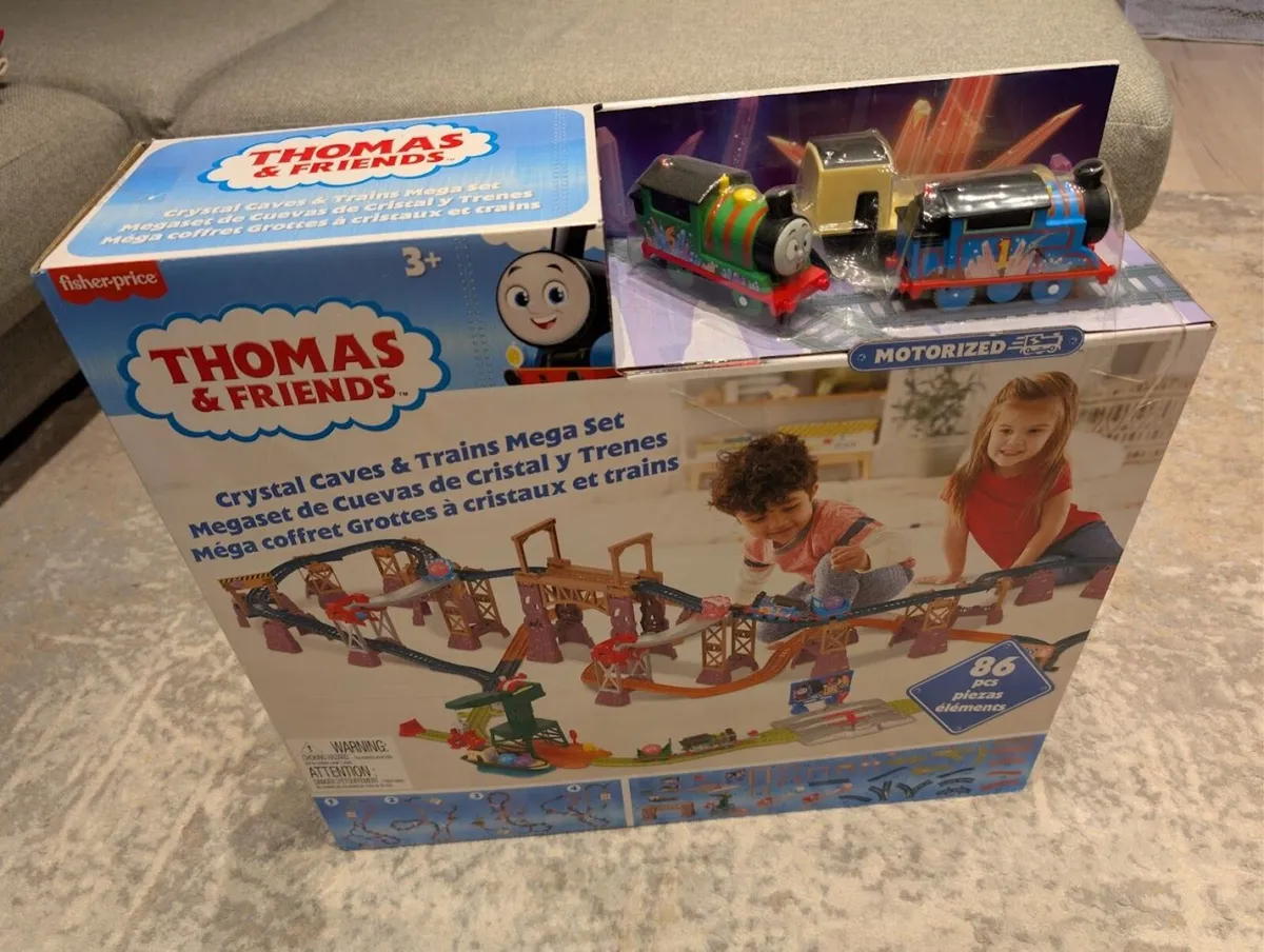 Thomas & Friends Crystal Caves & Trains Mega Set - Image 1