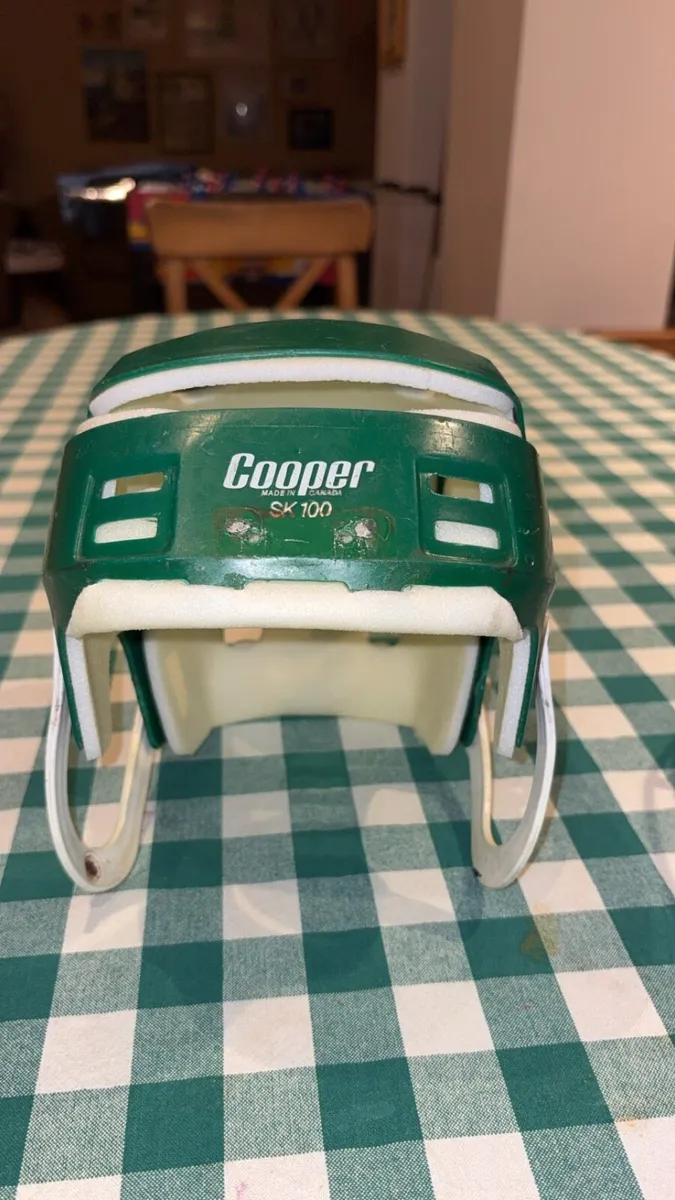 Oldstyle green cooper helmet - Image 1