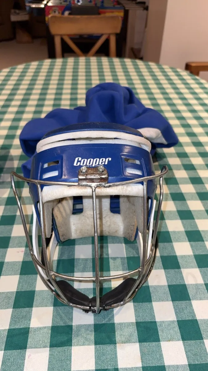 Oldstyle blue cooper helmet - Image 1