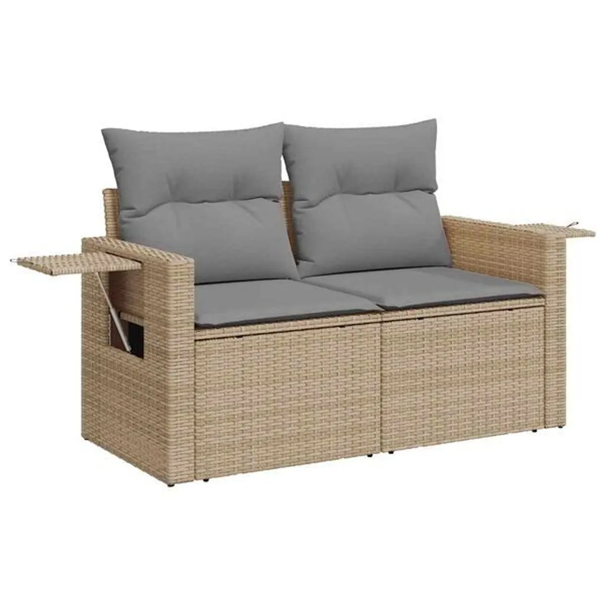 Garden modular sofa with storage - Image 2