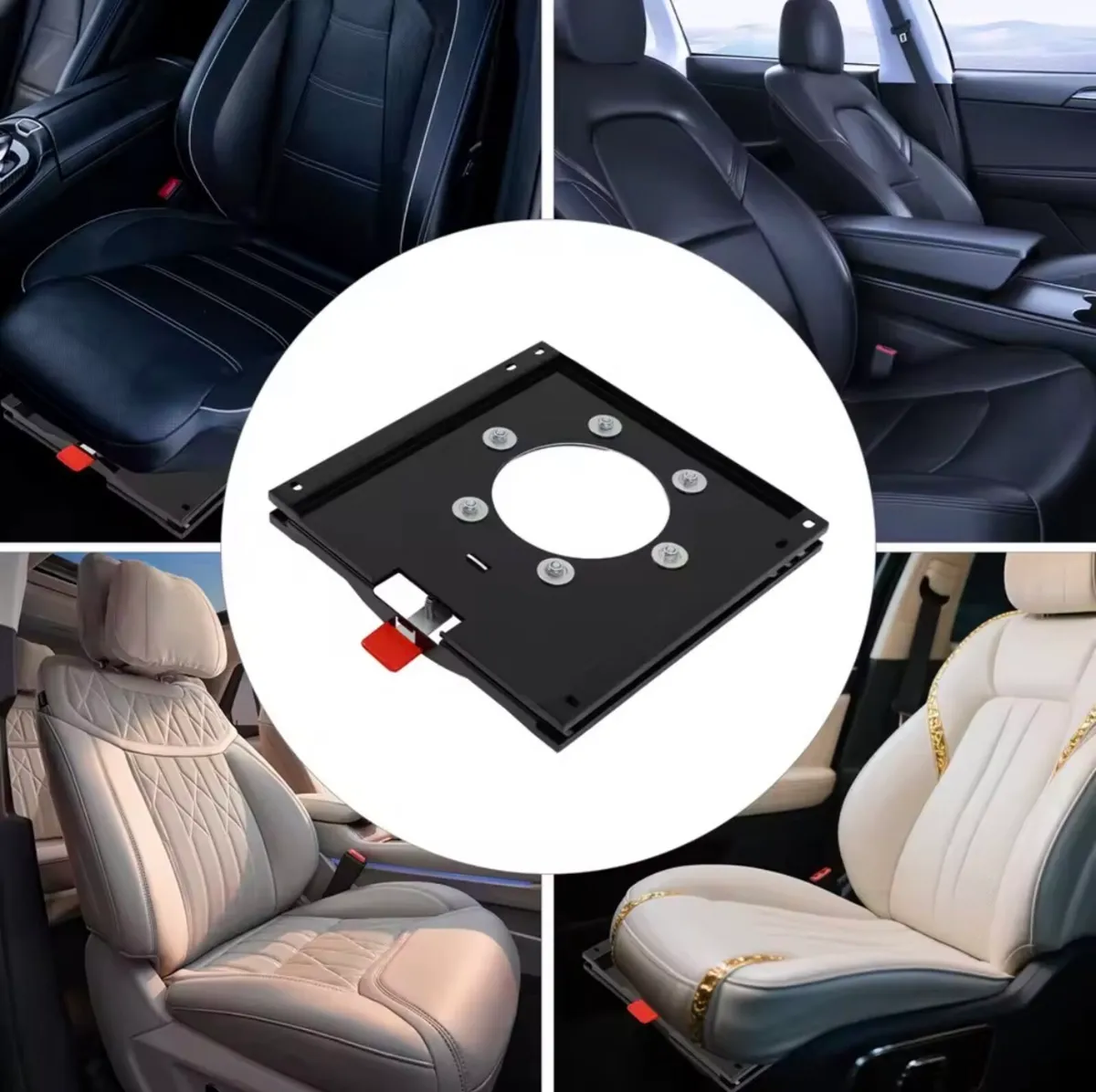 Heavy Duty Steel Rotating Seat Adapter Plate - Image 1