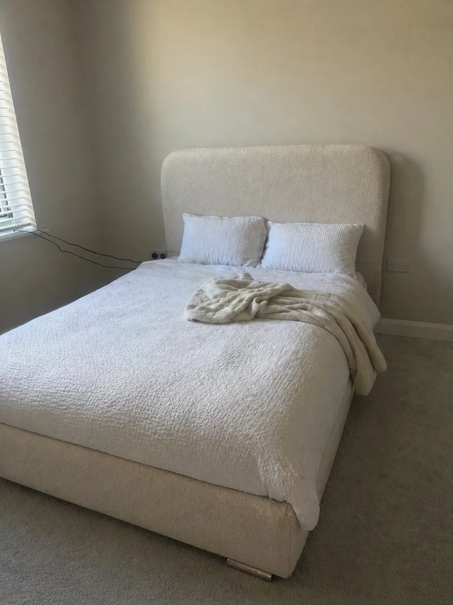 Double Teddy Bedframe & Mattress BRAND NEW - Image 2