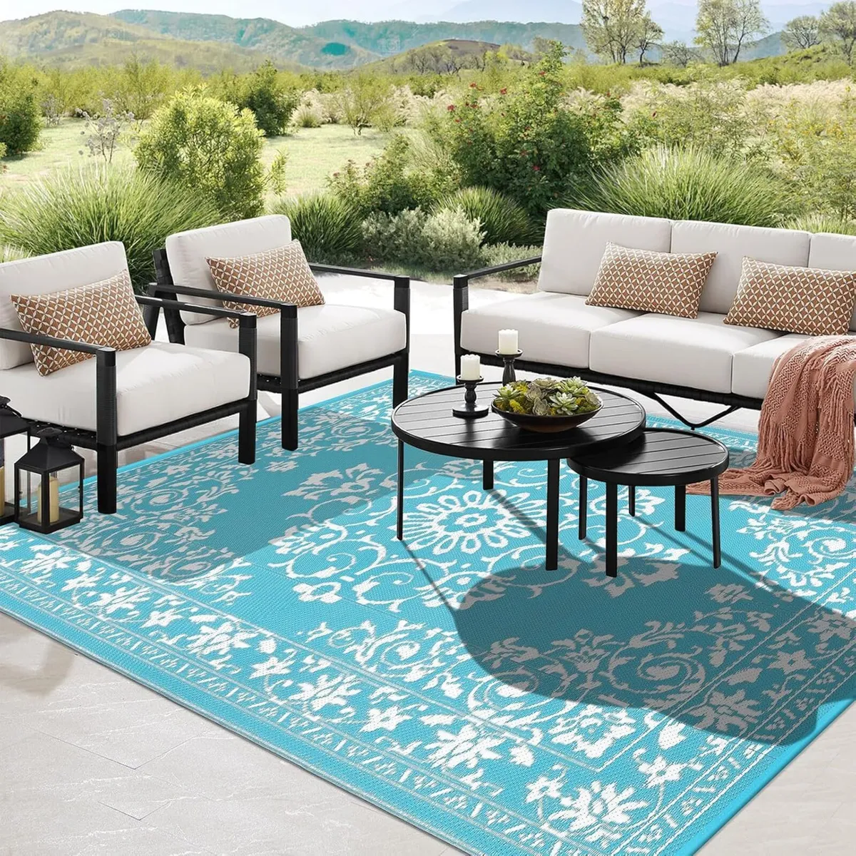 Extra Large Outdoor Area Rugs 240 x 300 cm - Image 3