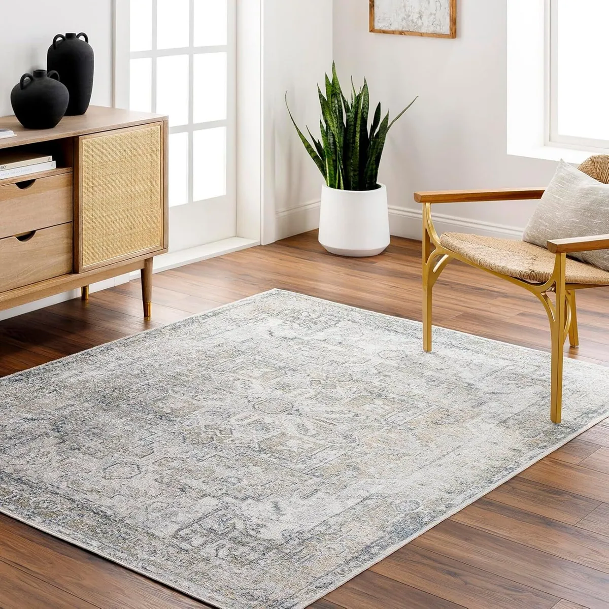 Vivian Lusail Machine Washable Carpet 160x213 cm - Image 1