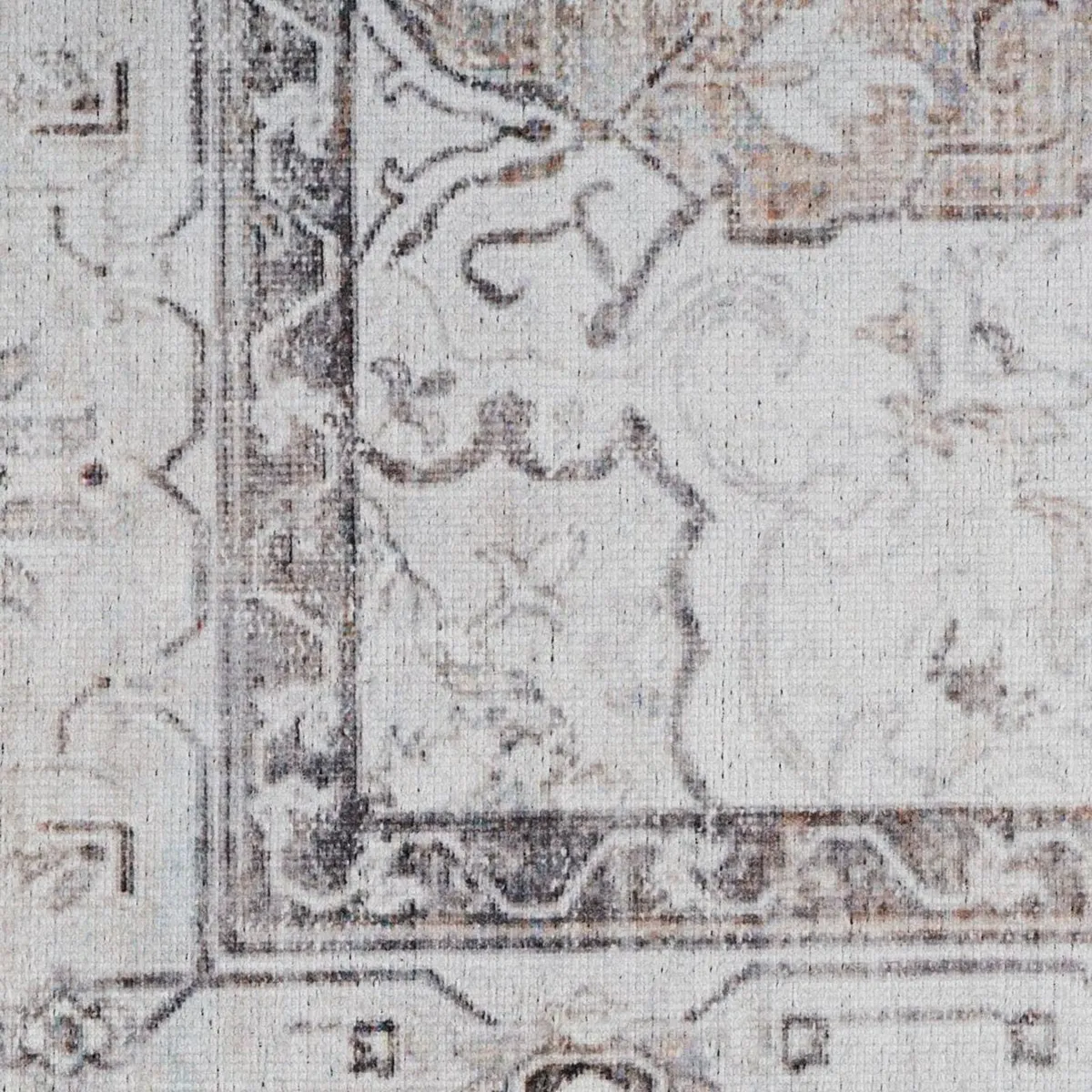 Classic Distressed Living Room Area Rug Vintage - Image 3