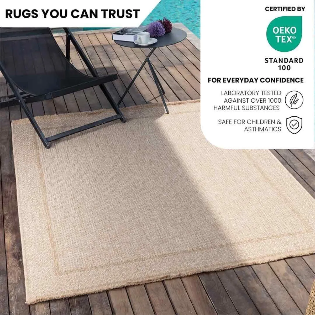 Nikki Albany Indoor Outdoor Carpet 160x213 cm – - Image 3