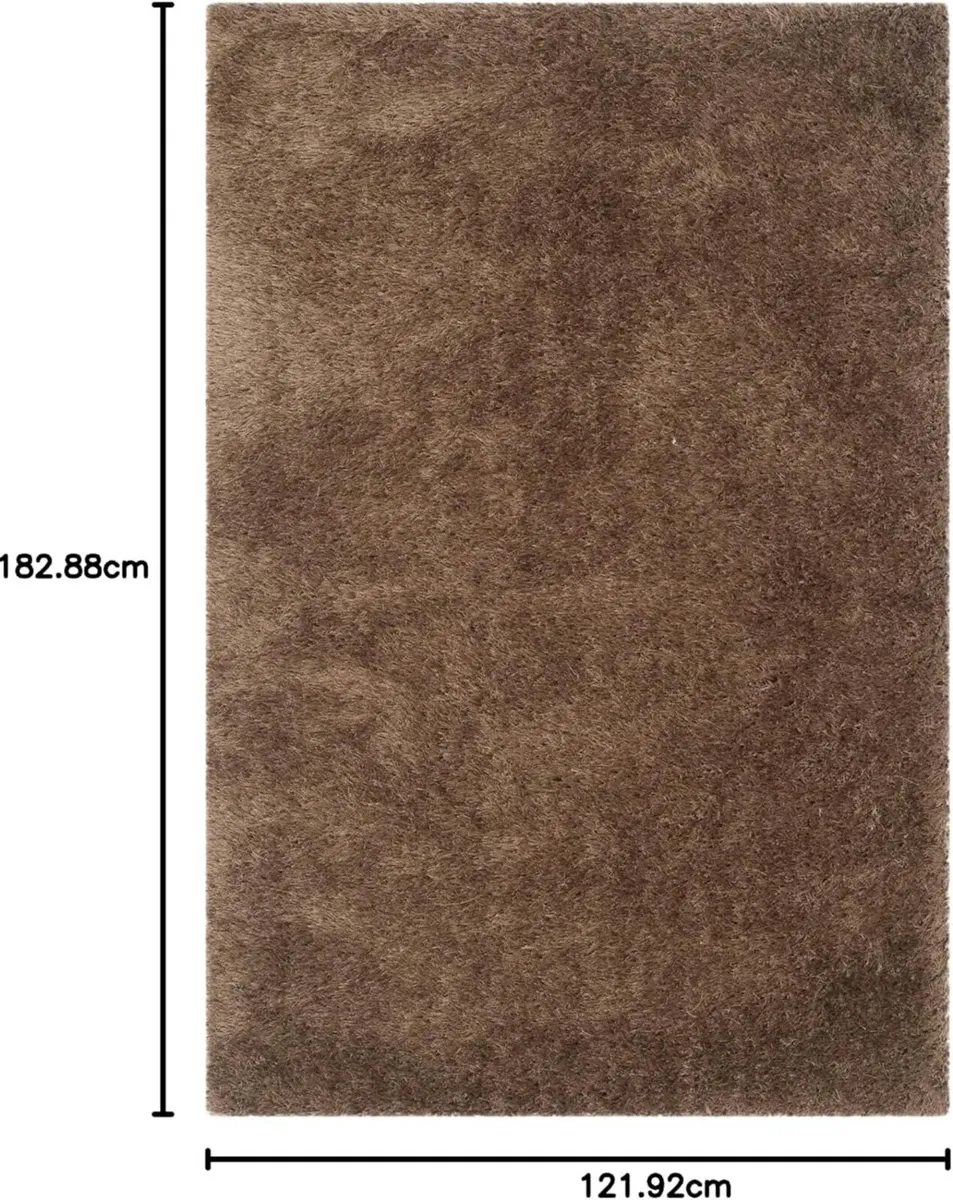 Shaggy Indoor Hand Tufted Rectangle Area Rug - Image 2