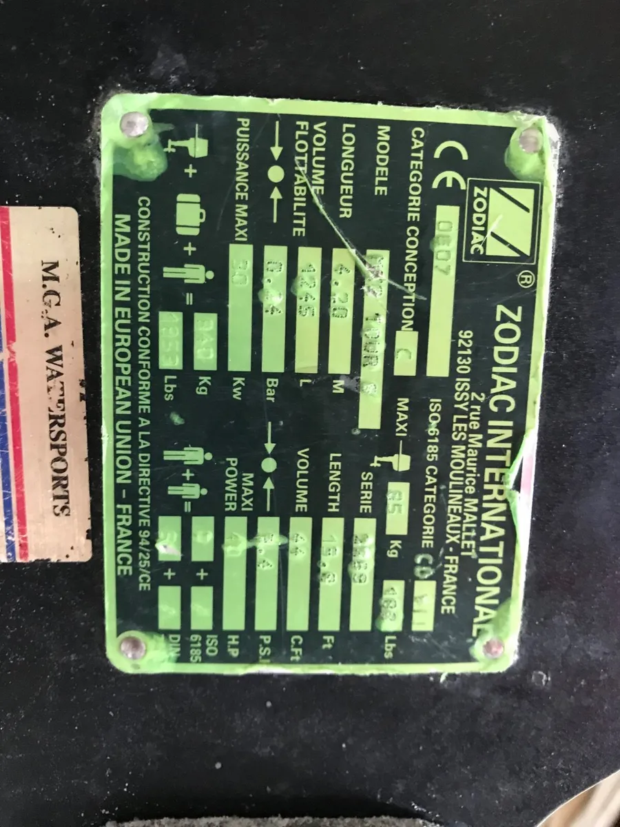 Zodiac 3.5m - Image 2