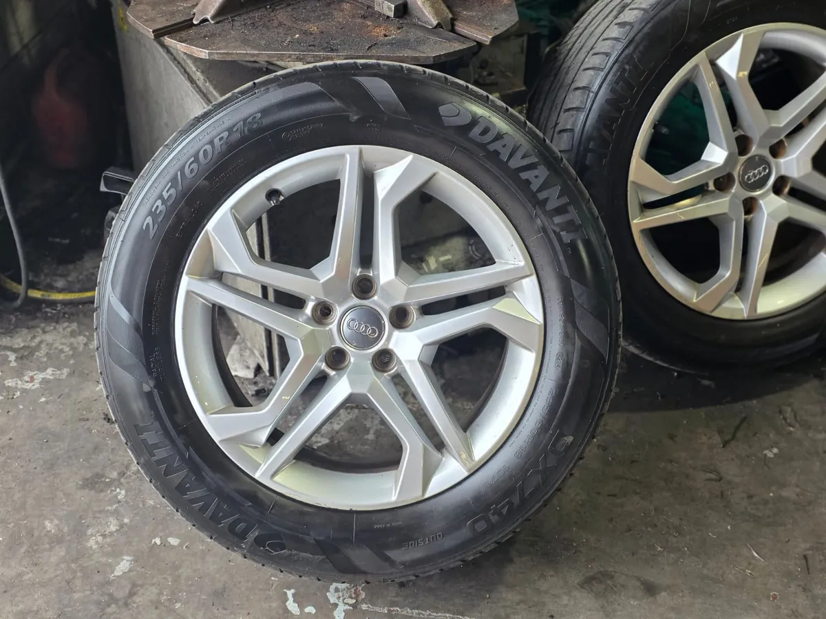 Genuine Audi 18" Alloys 5X112 - Image 1