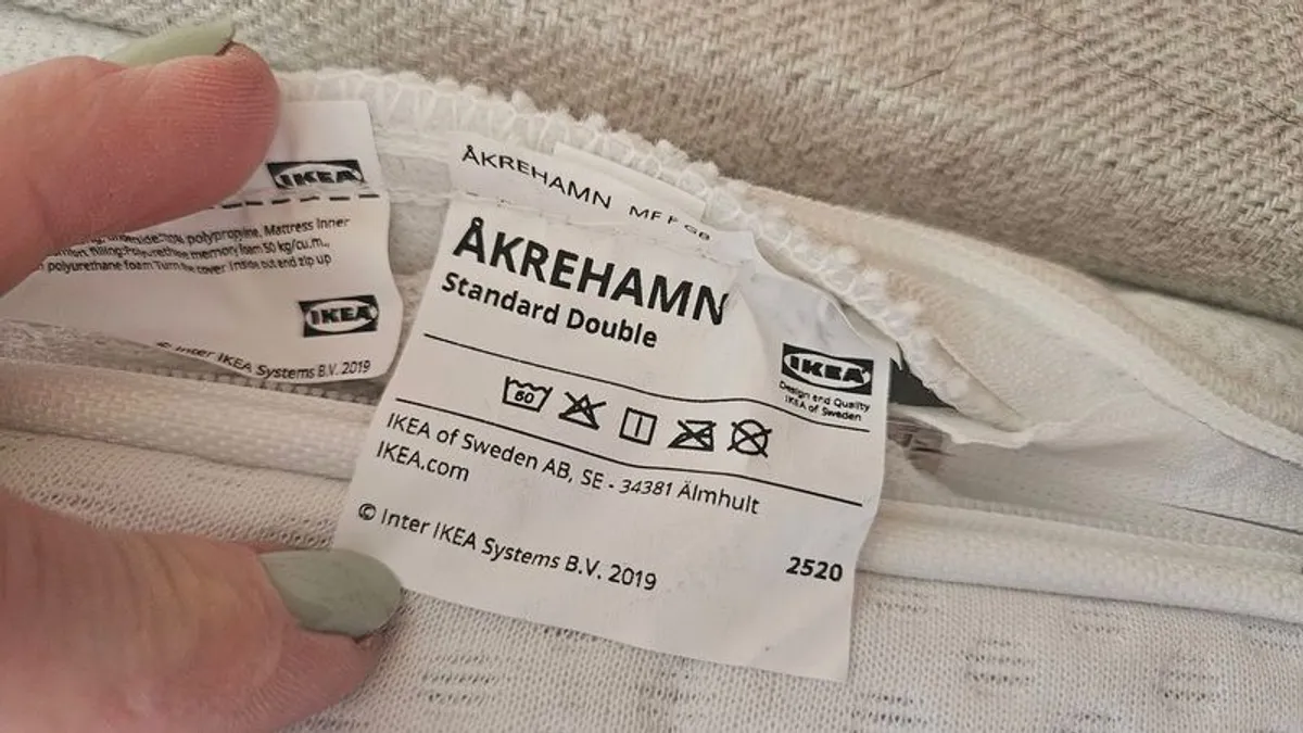 Double bed with mattress - Image 3