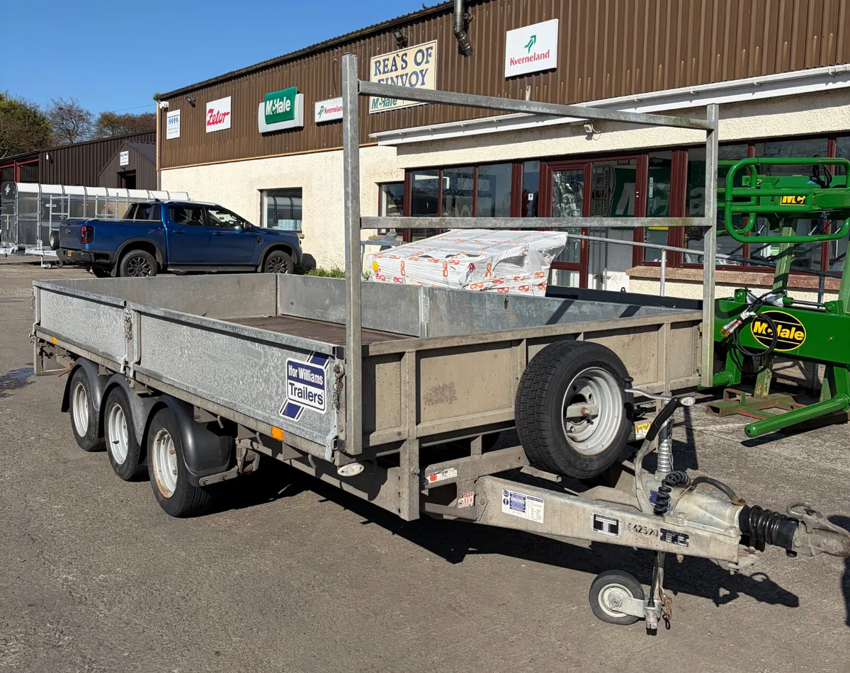 Ifor Williams 14x6’6” builders trailer - Image 2