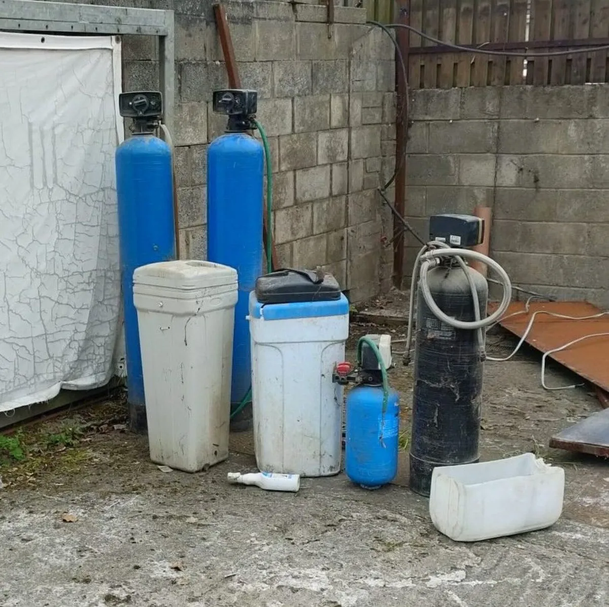 Free water softener kit
