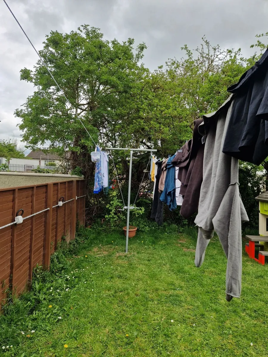 Munster Galvanized Clothes line - Image 2