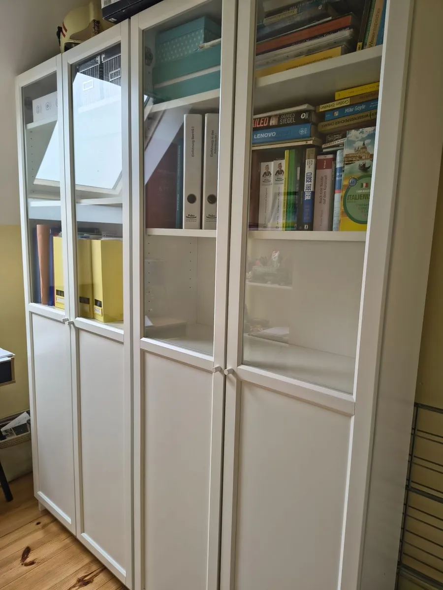 Ikea billy bookcases White x 3 - Image 4