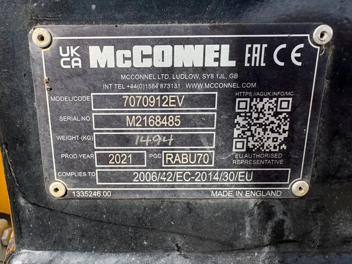 MCCONNEL PA7070T - Image 4